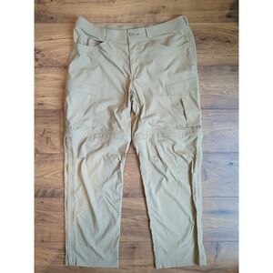 REI Co-Op Convertible Pants Mens 40x32 (Actual 38x31) Hiking Zip-Off Cargo Pants